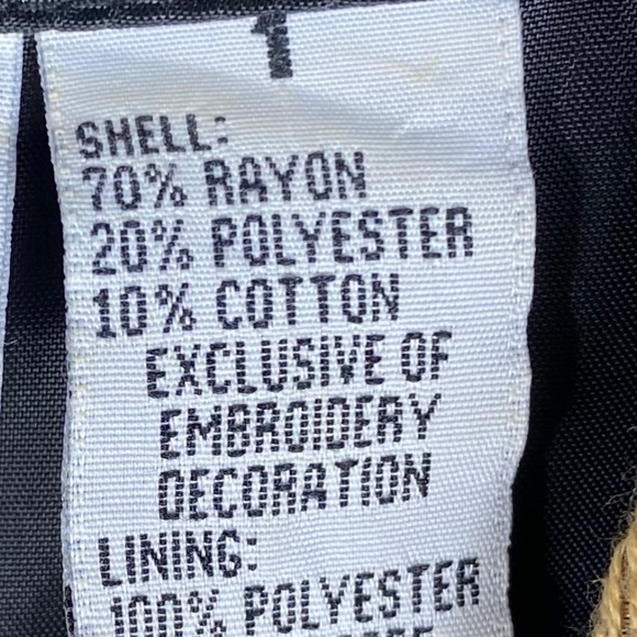 Chicos Market Sz 1 (Medium 8 10) Jacket Coat Blazer Art to Wear Tan Patchwork - Picture 5 of 5